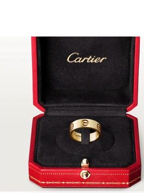 ♥️ Cartier 18K Gold Iconic Love Ring with Screw Motifs (Authentic)